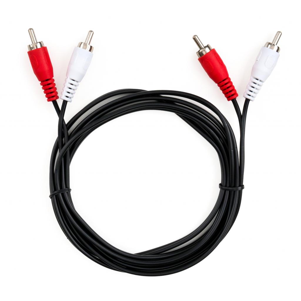 Кабель мультимедійний 2xRCA M to 2xRCA M 1.8m Vinga (VCP2RCA1.8) - зображення 2
