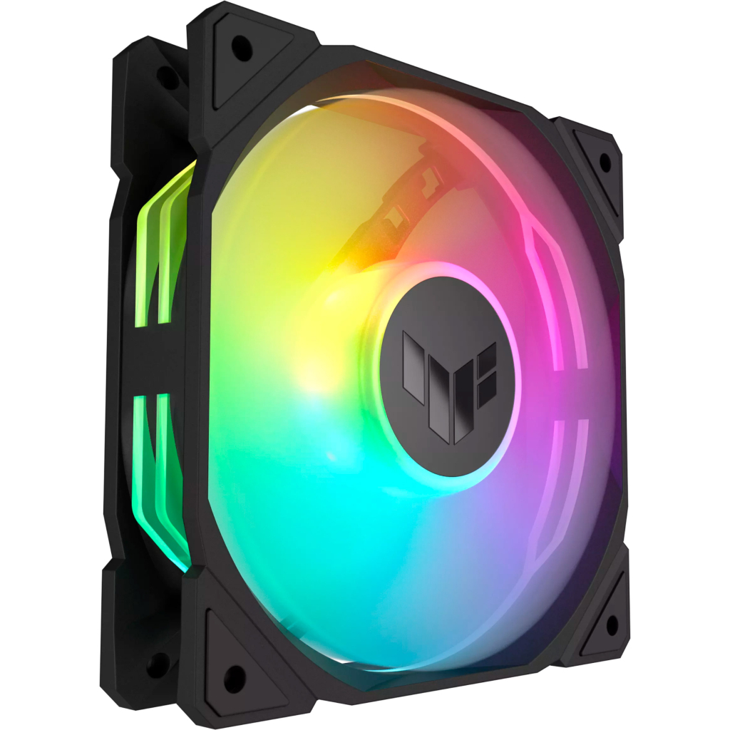 Кулер до корпусу ASUS TUF GAMING TR120 FAN ARGB BLACK 3IN1 (90DA0090-B09020) - зображення 6