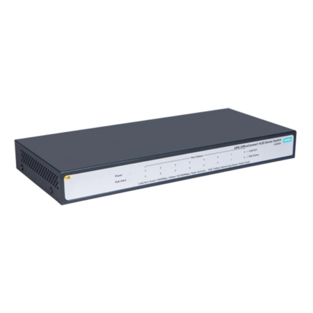 Комутатор мережевий HP 1420-8G-PoE+ (JH330A) - зображення 3