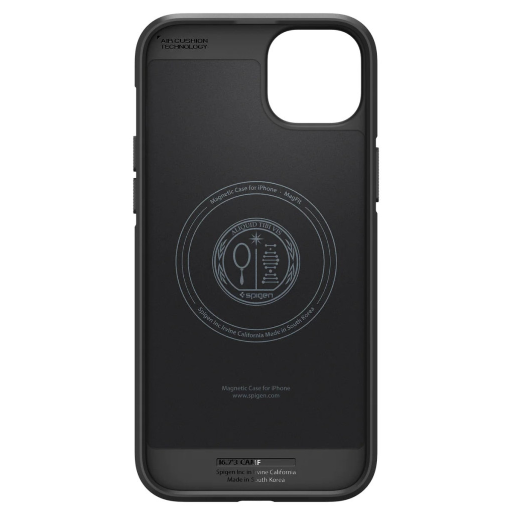 Чохол до мобільного телефона Spigen Apple iPhone 15 Core Armor MagFit Matte Black (ACS06480) - зображення 5