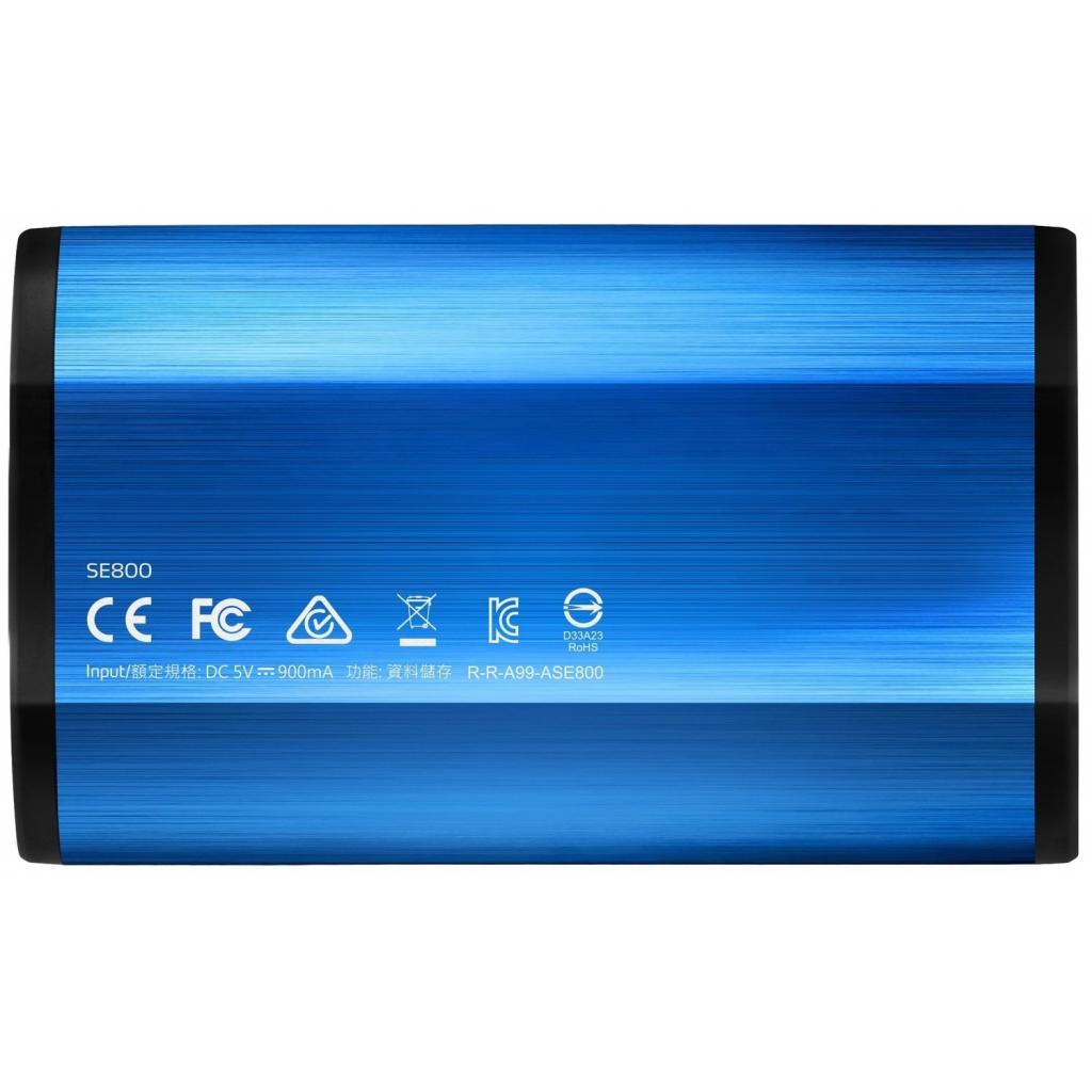 Накопичувач SSD USB 3.2 1TB ADATA (ASE800-1TU32G2-CBL) - зображення 2