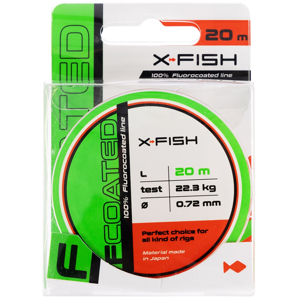 Флюорокарбон X-Fish FCoated 20m 0,72mm 22.3kg (1917.01.57) - зображення 2