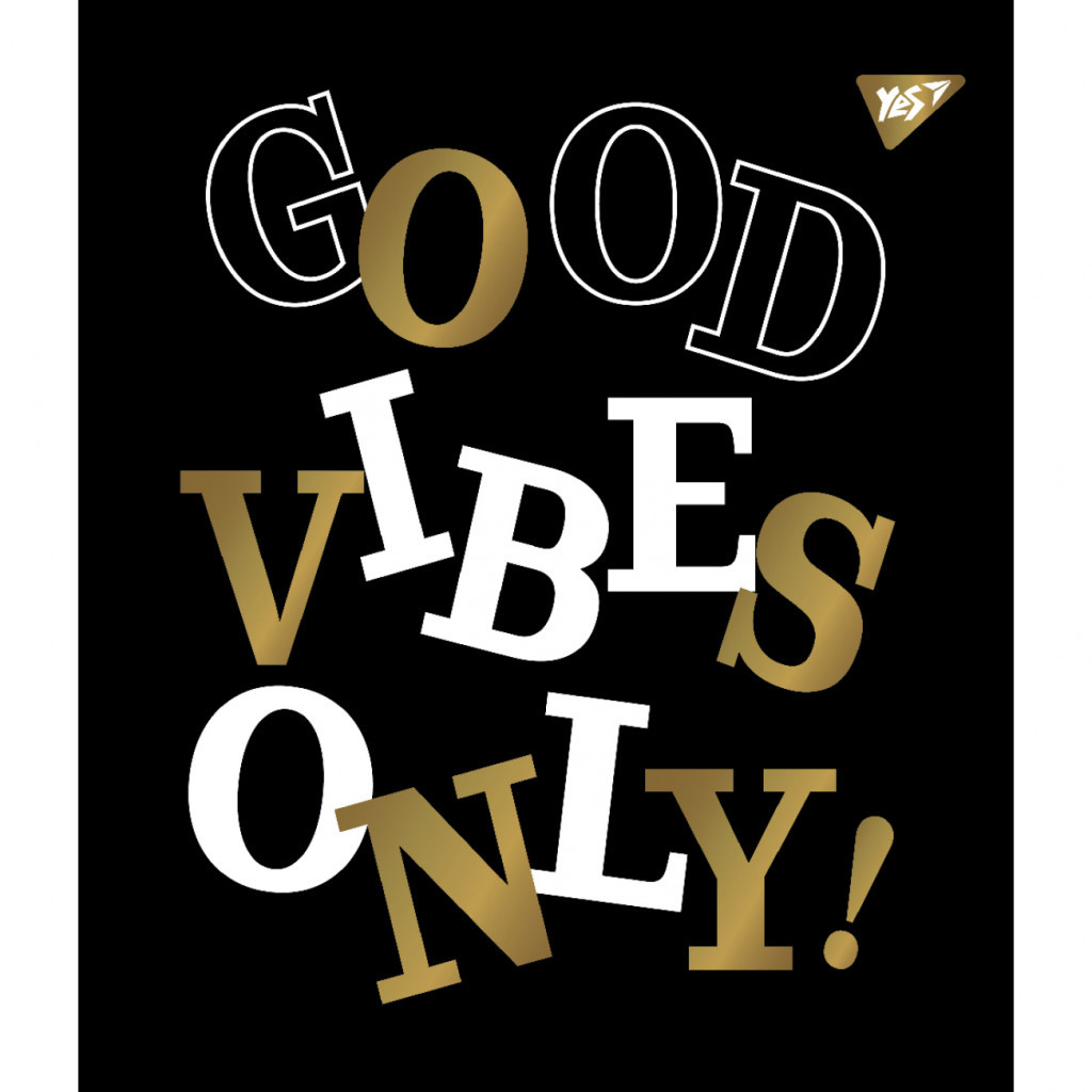 Зошит Yes А5 Good vibes 96 аркушів клітинка (766903) - зображення 4
