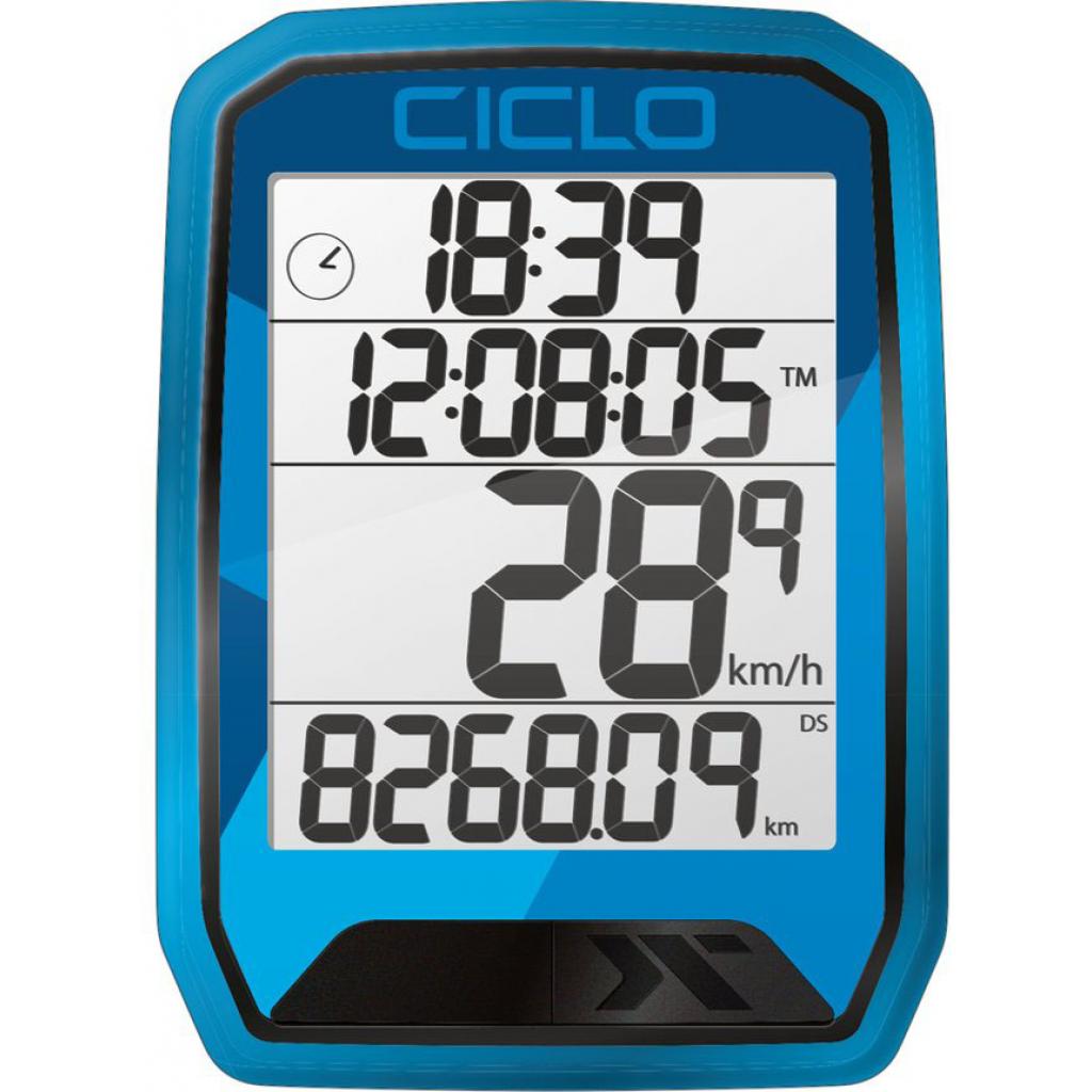Велокомп'ютер Ciclo Protos 113 Blue (10151131) - зображення 1