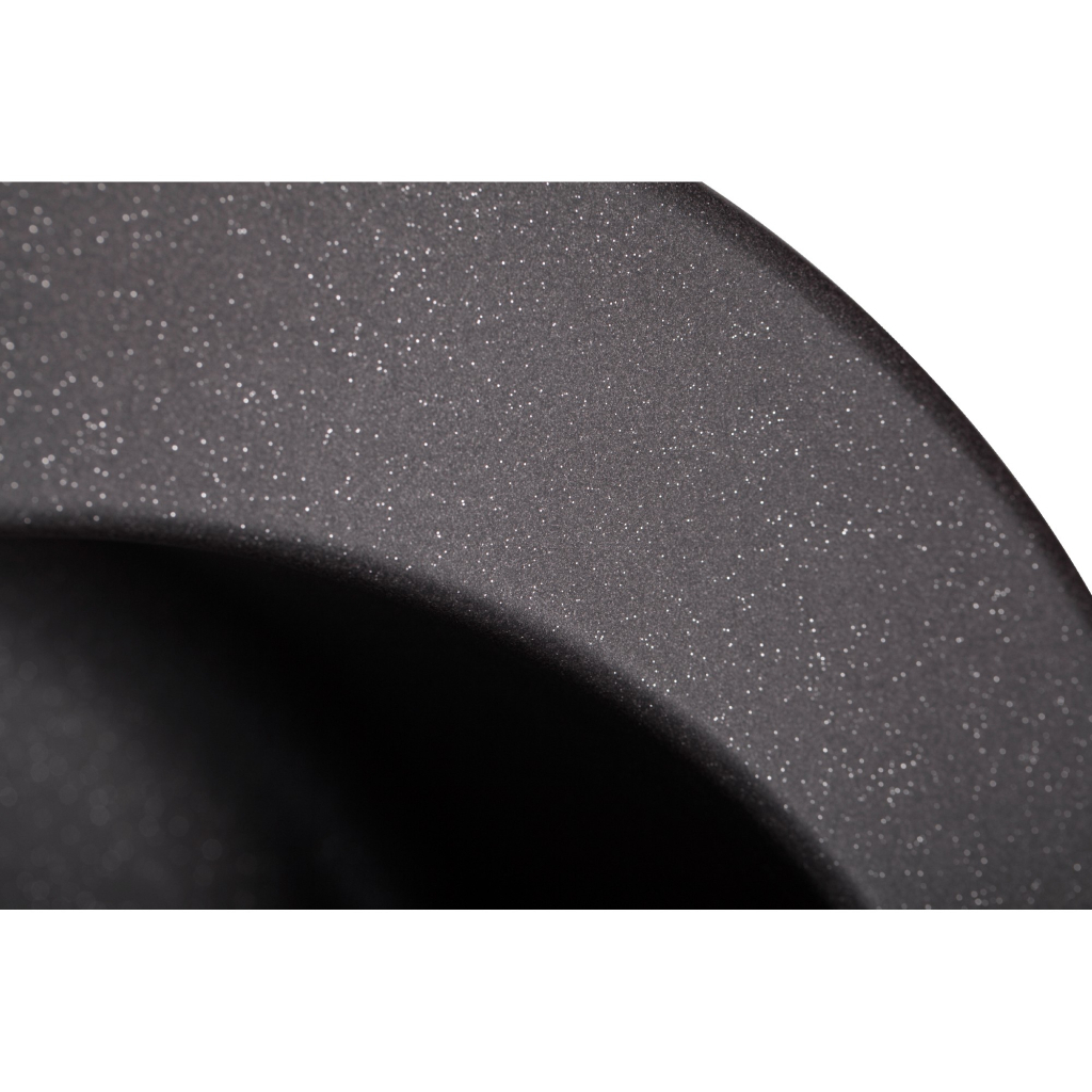 Мийка кухонна GRANADO VITORIA black shine (gr0101) - зображення 5