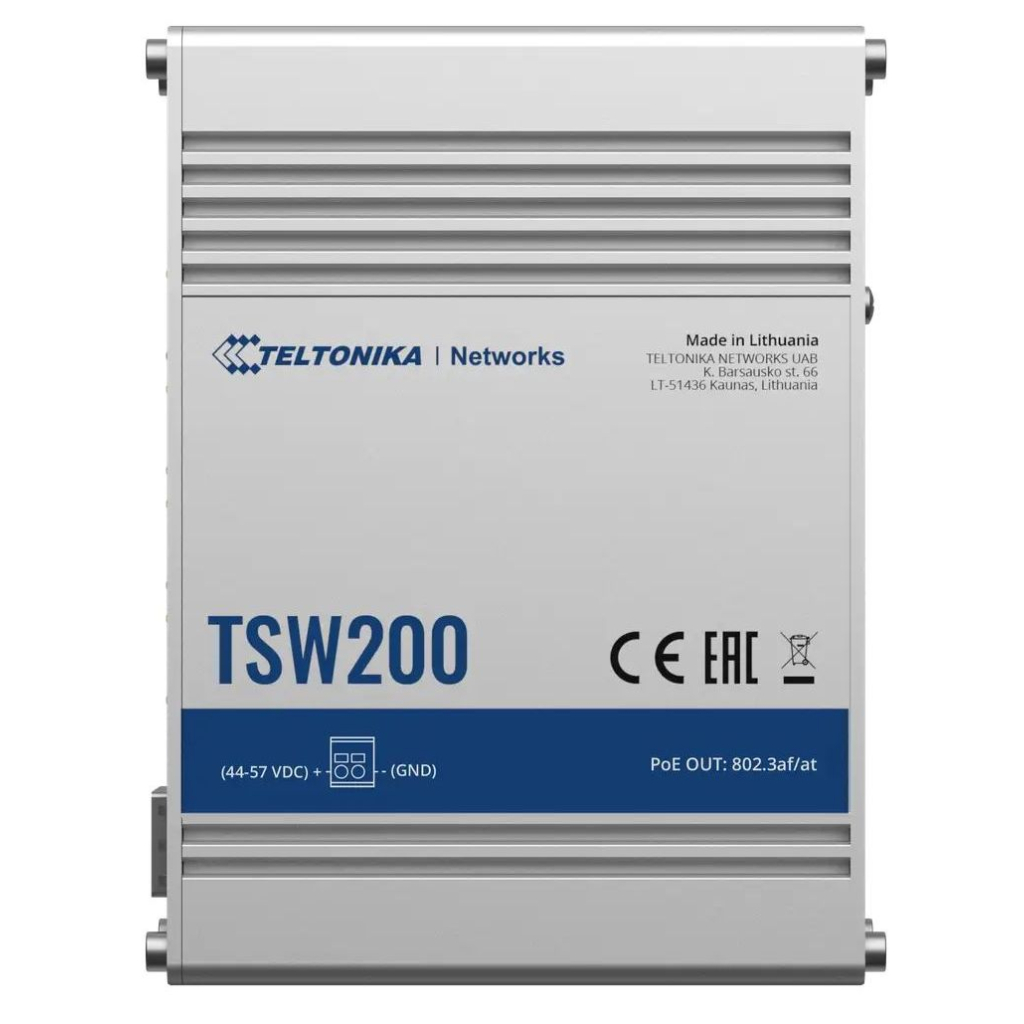 Комутатор мережевий Teltonika TSW200 - зображення 4