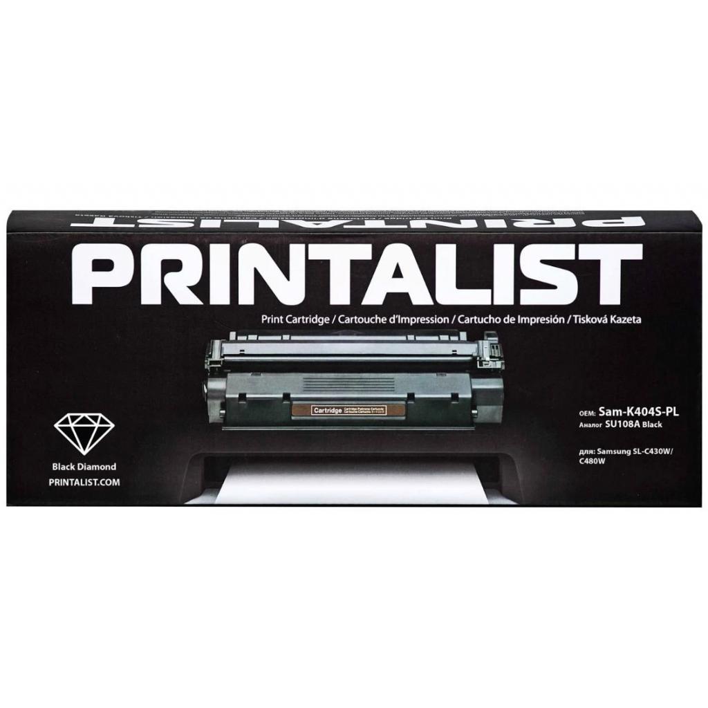 Картридж Printalist Samsung SL-C430W/C480W, SU108A Black (Sam-K404S-PL) - зображення 1