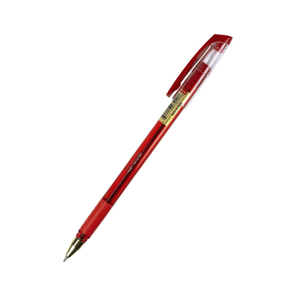 Ручка кулькова Unimax G-Gold, червона (UX-139-06) - зображення 1