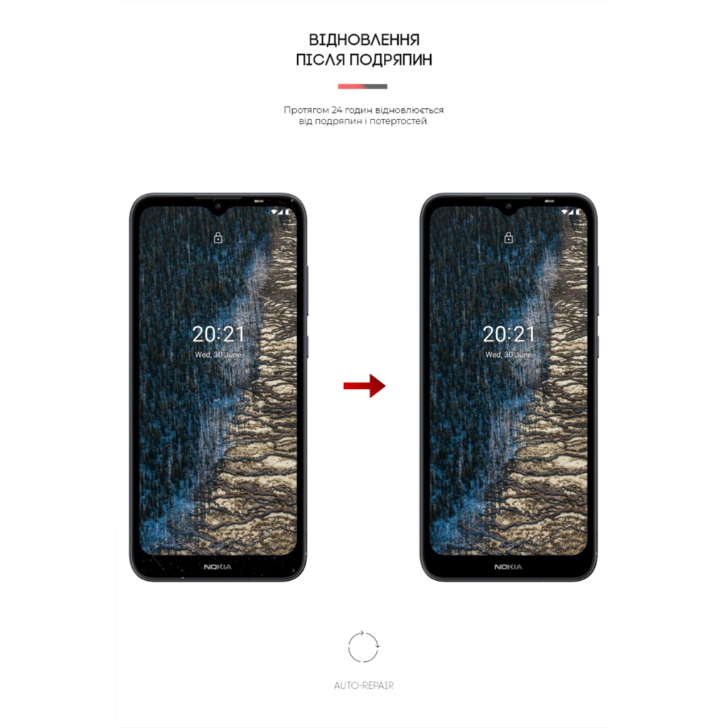 Плівка захисна Armorstandart Matte Nokia C20 (ARM61135) - зображення 3