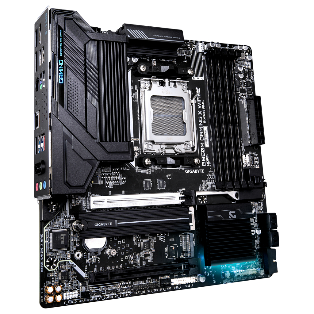 Материнська плата GIGABYTE B850M GAMING X WF6E (B850M GAMING X WIFI6E) - зображення 2