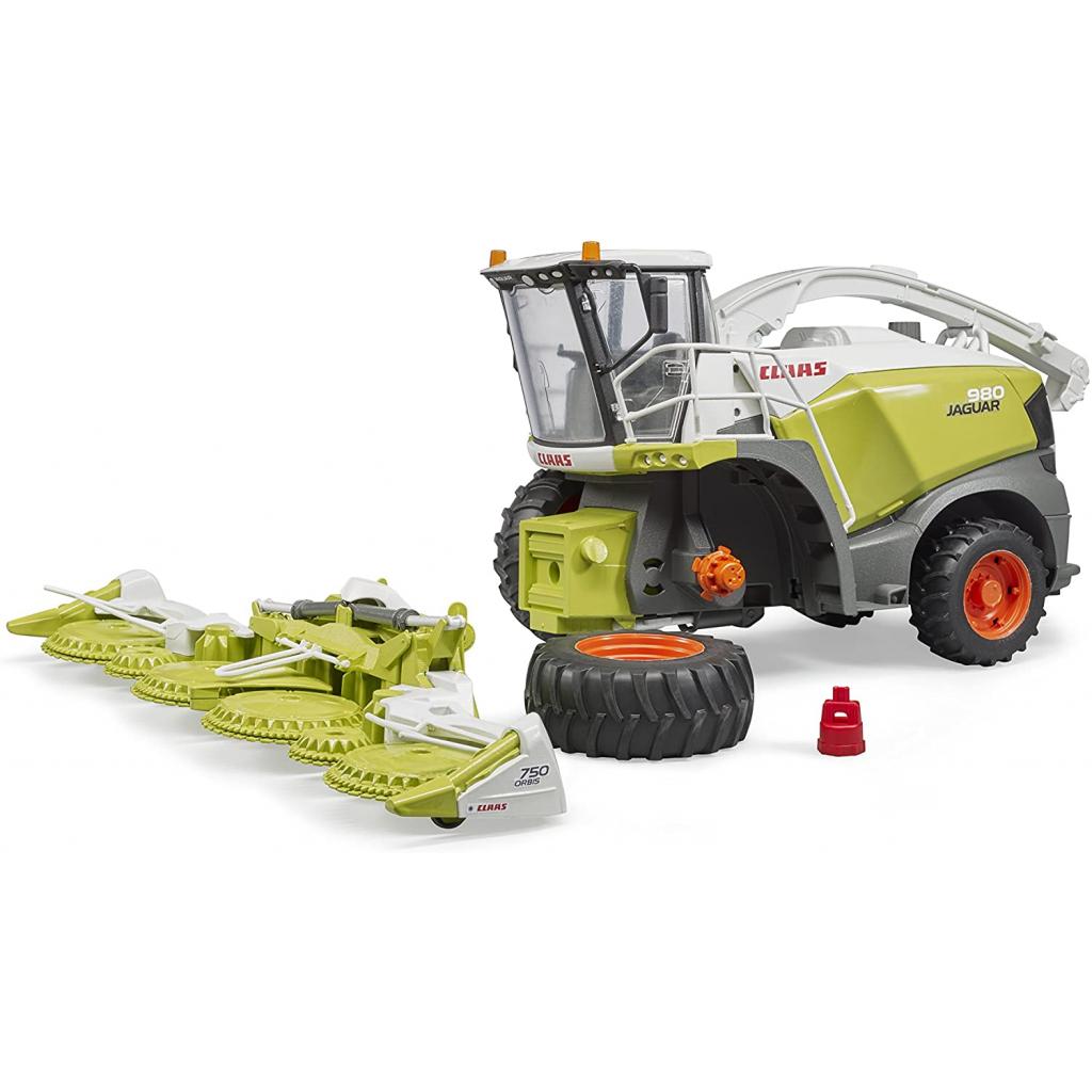Спецтехніка Bruder комбайн Claas Jaguar кормозбиральний 1:1 (02134) - изображение 7