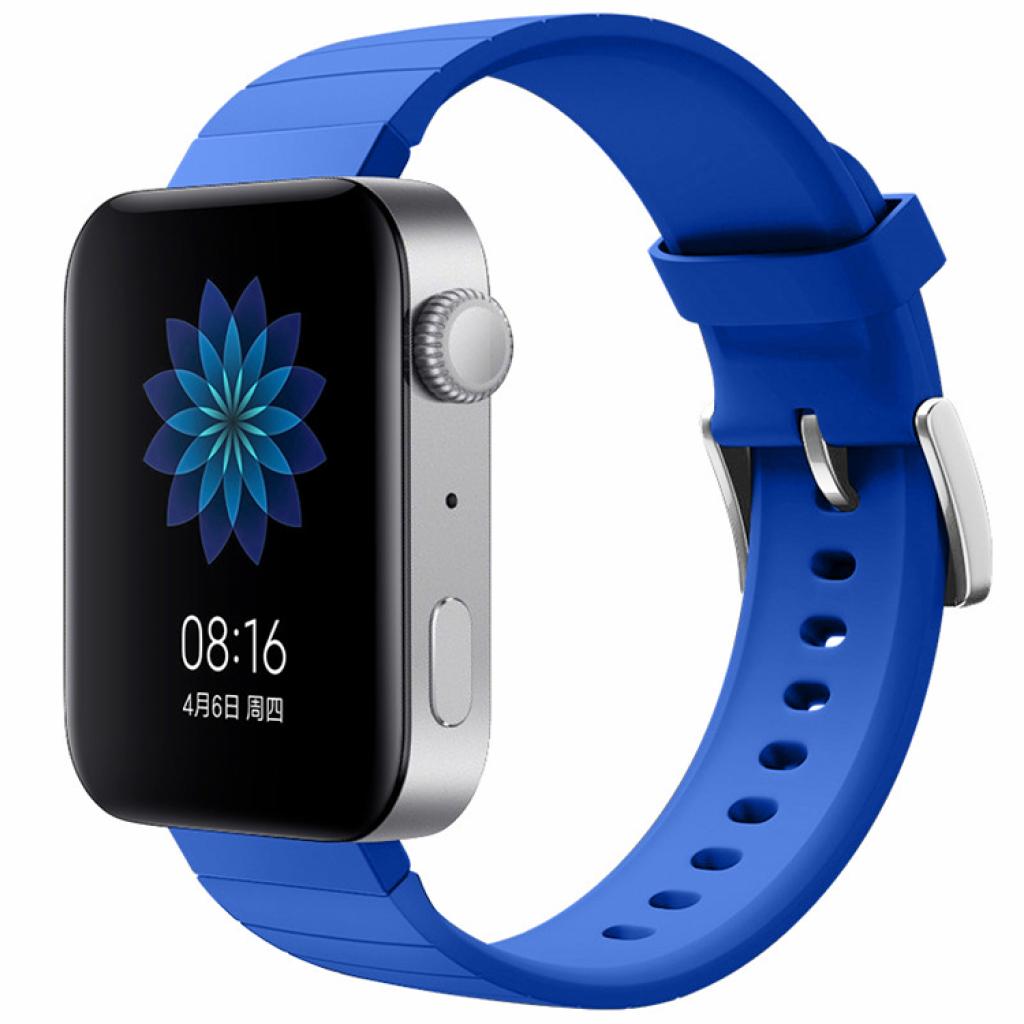 Ремінець до смарт-годинника BeCover Silicone для Xiaomi Mi Watch Blue (704508) - изображение 1