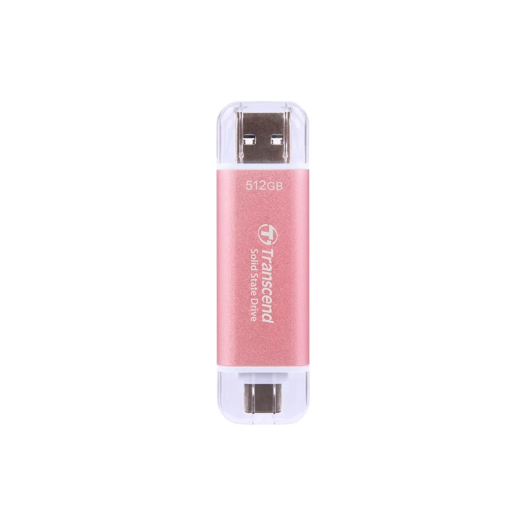 Накопичувач SSD USB 3.2 512GB Transcend (TS512GESD310P) - зображення 1