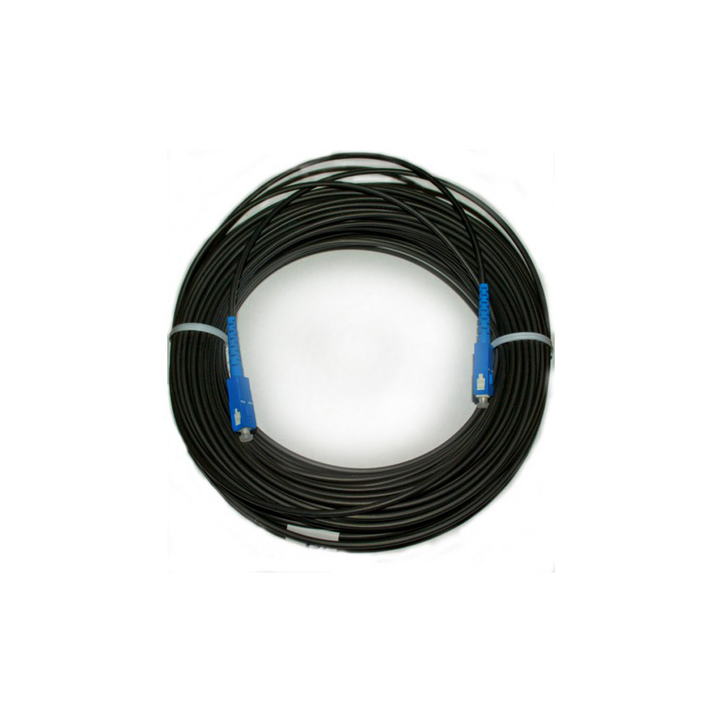 Оптичний патчкорд Cor-X FTTH SC/UPC-SC/UPC SingleMode Simplex 100m (DP-SC/UPC-SC/UPC-100 Flex) - зображення 1