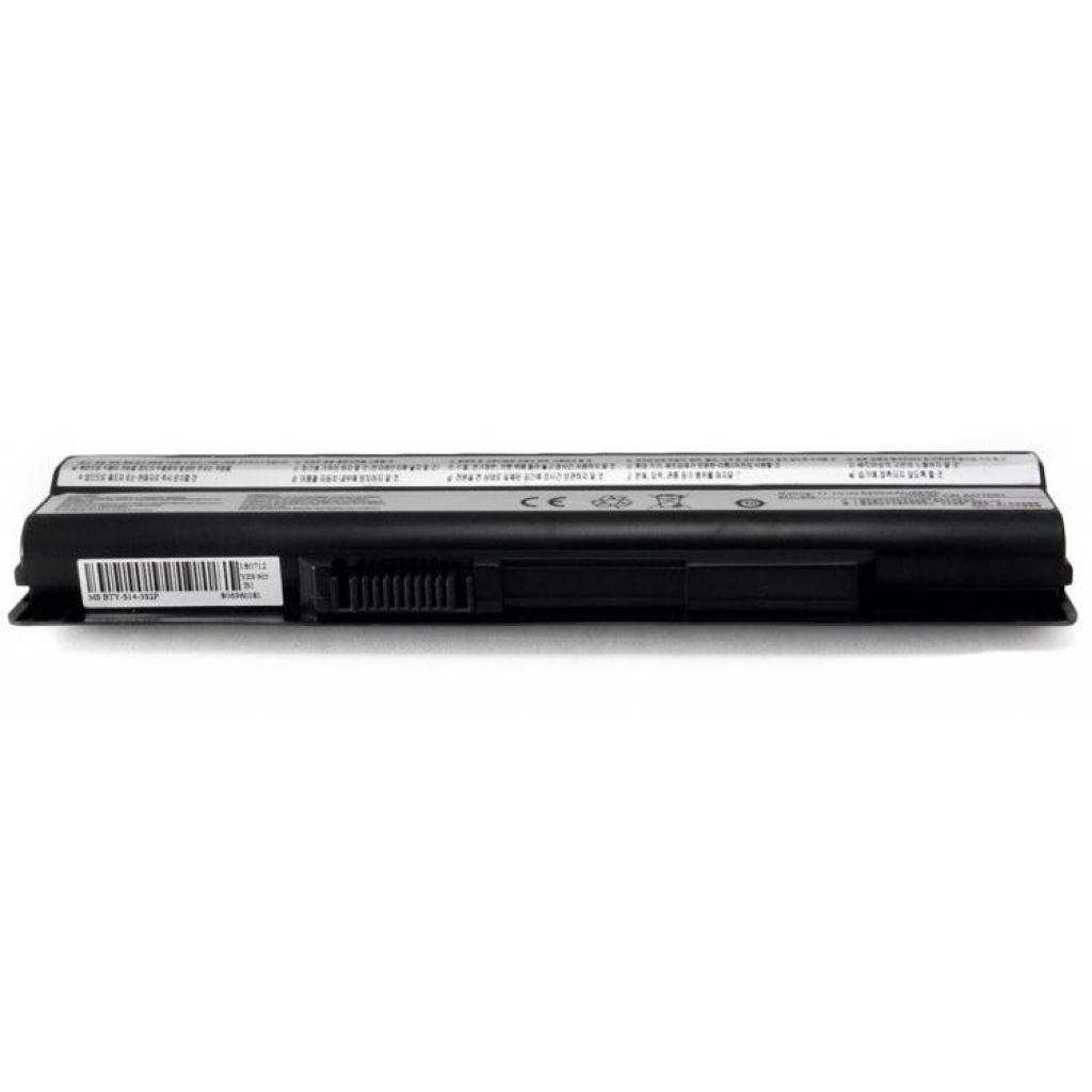 Акумулятор до ноутбука Extradigital MSI (BTY-S14) CR650 5200 mAh (BNM3992) - зображення 3
