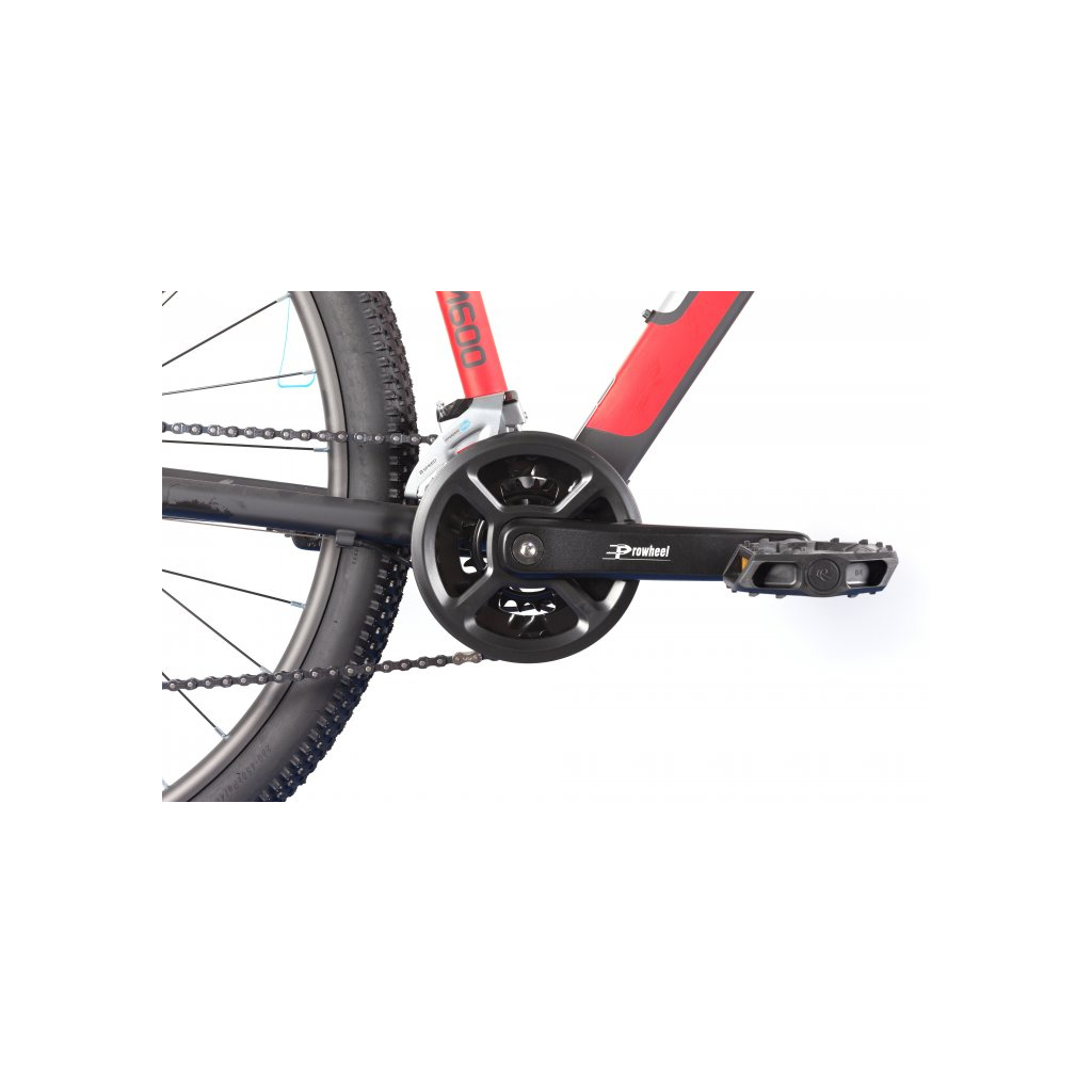 Велосипед Trinx M600 Elite 27.5" рама-21" Matt-Black-White-Red (M600Elite.21MBWR) - зображення 4