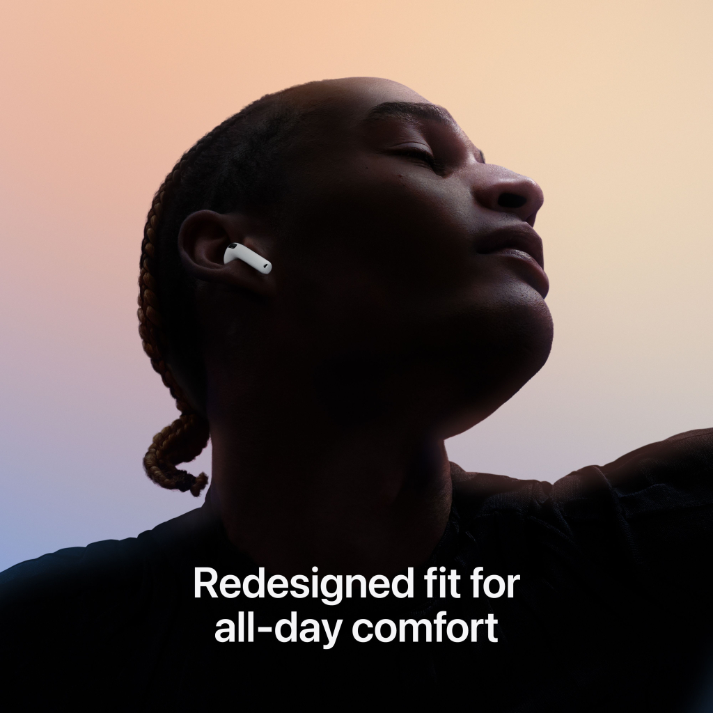 Навушники Apple AirPods 4 with Active Noise Cancellation (MXP93ZE/A) - зображення 4