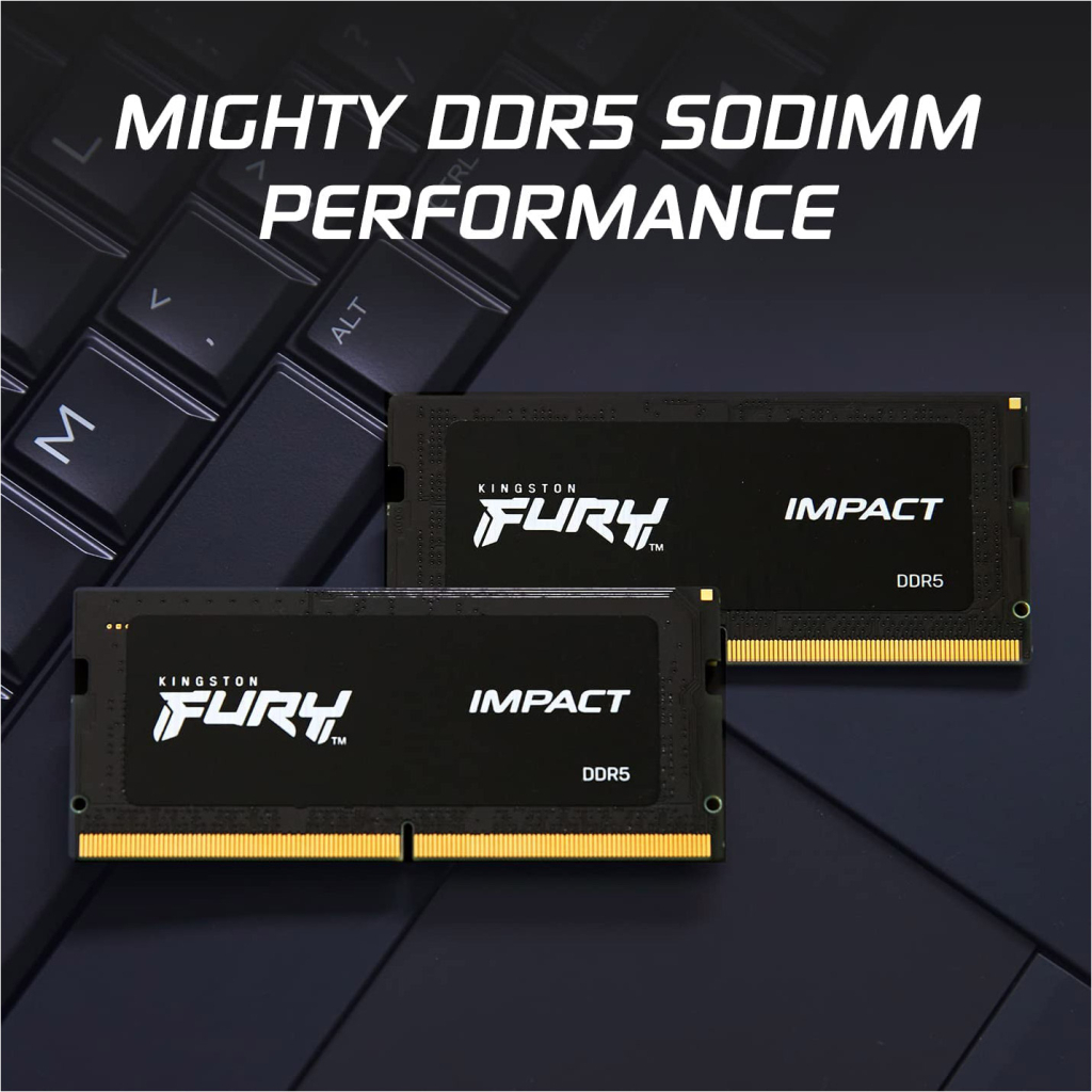 Модуль пам'яті для ноутбука SoDIMM DDR5 64GB (2x32GB) 5600 MHz FURY Impact Kingston Fury (ex.HyperX) (KF556S40IBK2-64) - зображення 5