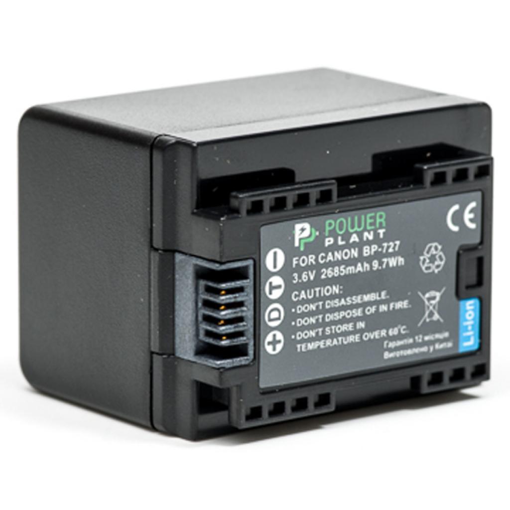 Акумулятор до фото/відео PowerPlant Canon BP-727 (DV00DV1331) - зображення 2