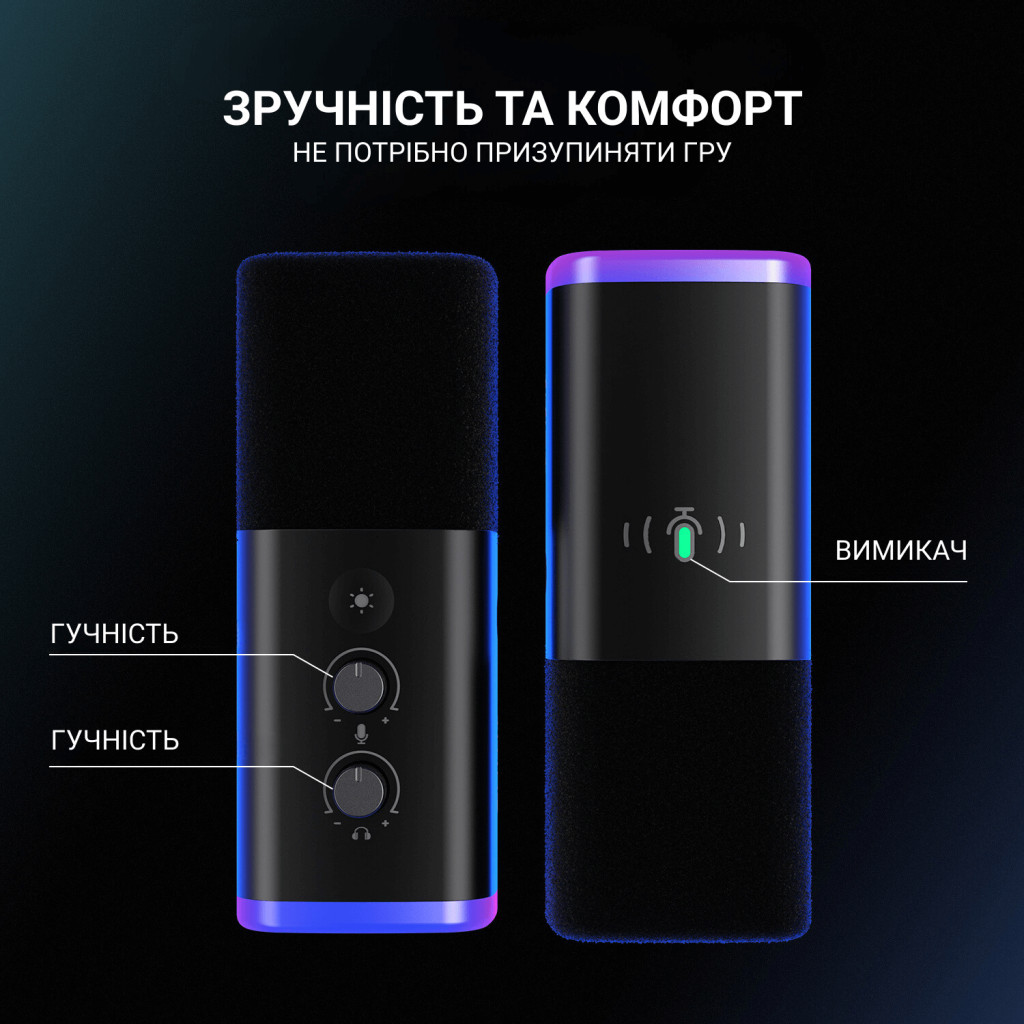 Мікрофон Fifine TAM8 USB Black (TAM8) - изображение 6