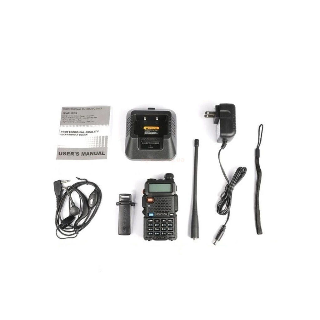 Портативна рація Baofeng UV-5R Black Ten Pack комплект 10 шт (2200000758972) - зображення 2
