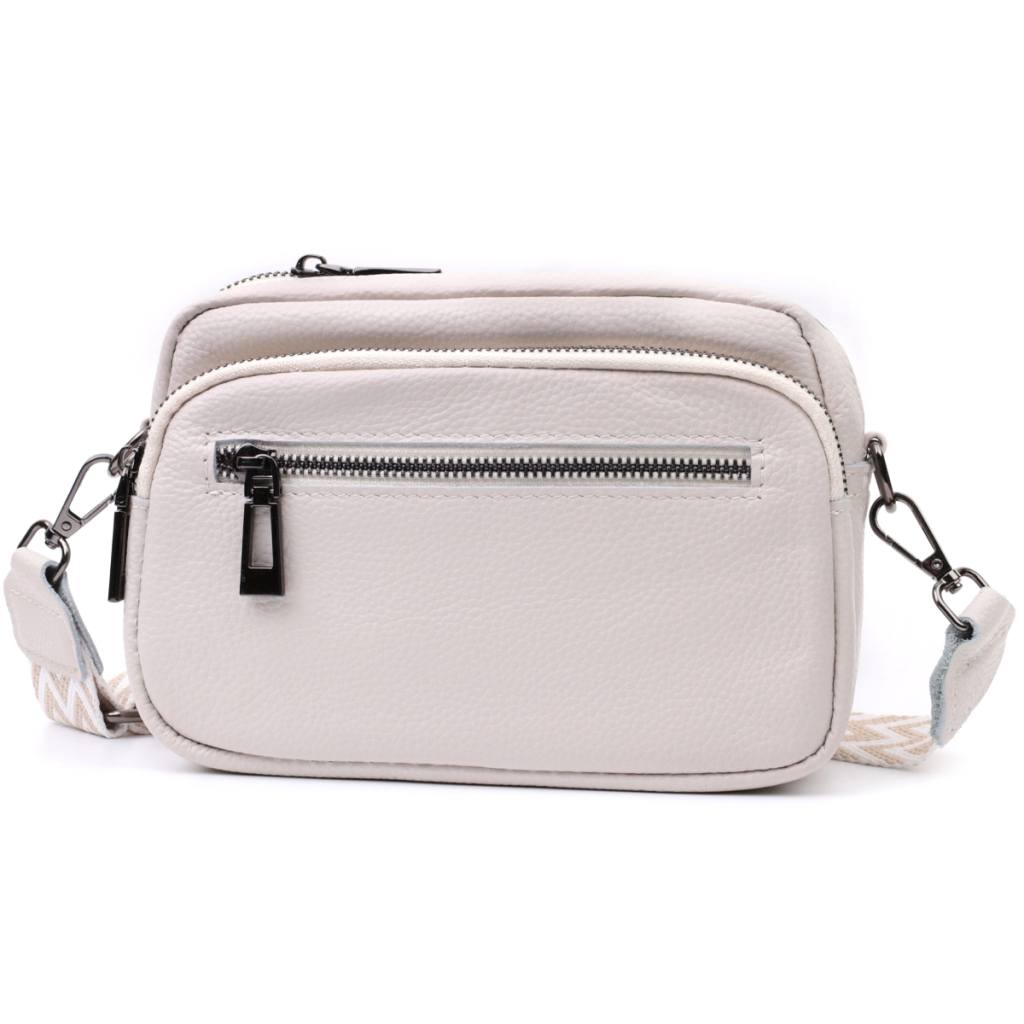 Сумка Vintage З натуральної шкіри Біла (22642) - зображення 5