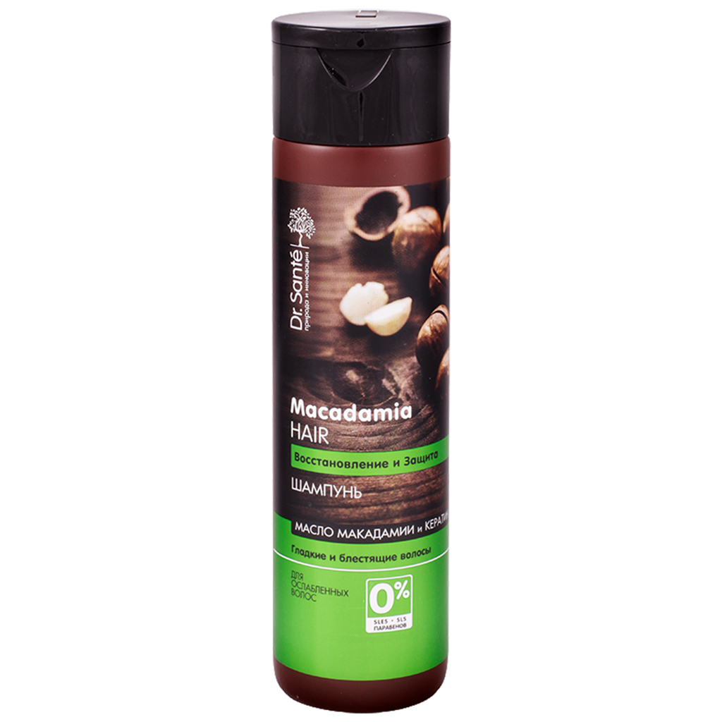Шампунь Dr. Sante Macadamia Hair Відновлення та захист 250 мл (4823015932977) - зображення 1