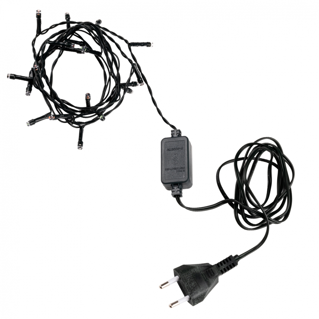 Гірлянда YES! Fun Нитка 20 LED Різнокольорова 2 м Статична (974834) - зображення 2