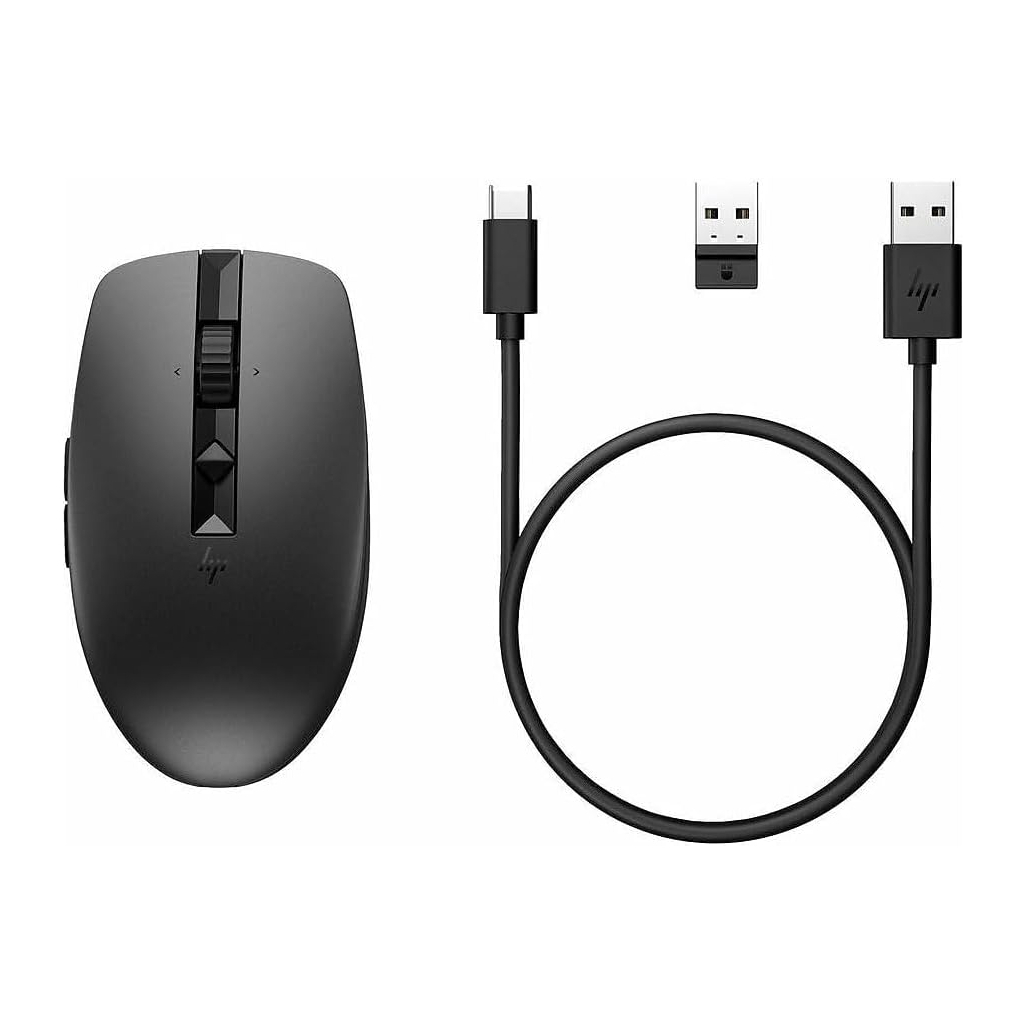 Мишка HP 710 Silent Rechargeable Wireless Black (6E6F2AA) - зображення 4