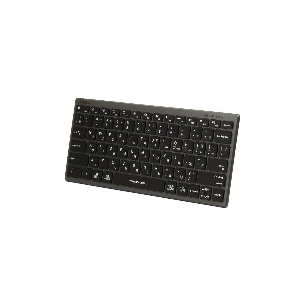 Клавіатура A4Tech FX61 USB Grey (4711421976411) - зображення 3
