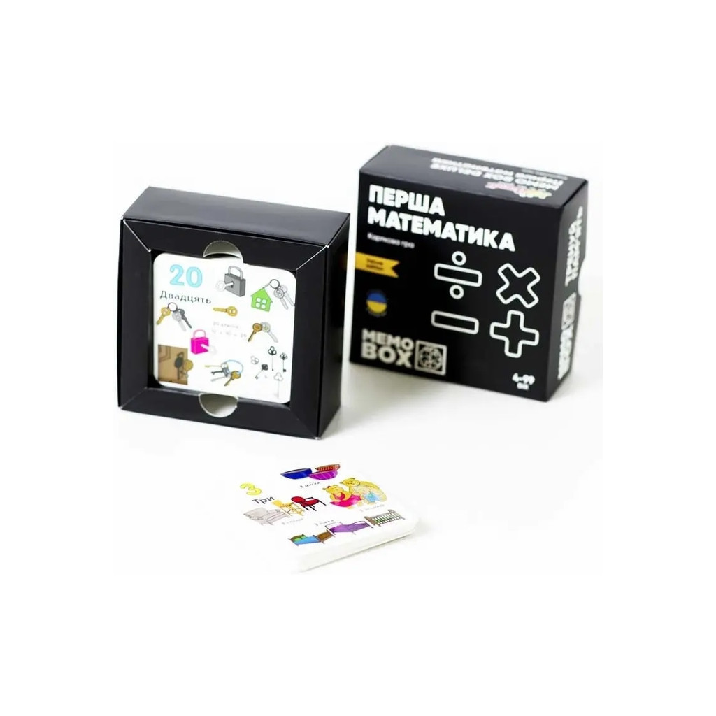 Настільна гра JoyBand MemoBox Delux Перша математика (MBD101) - зображення 2