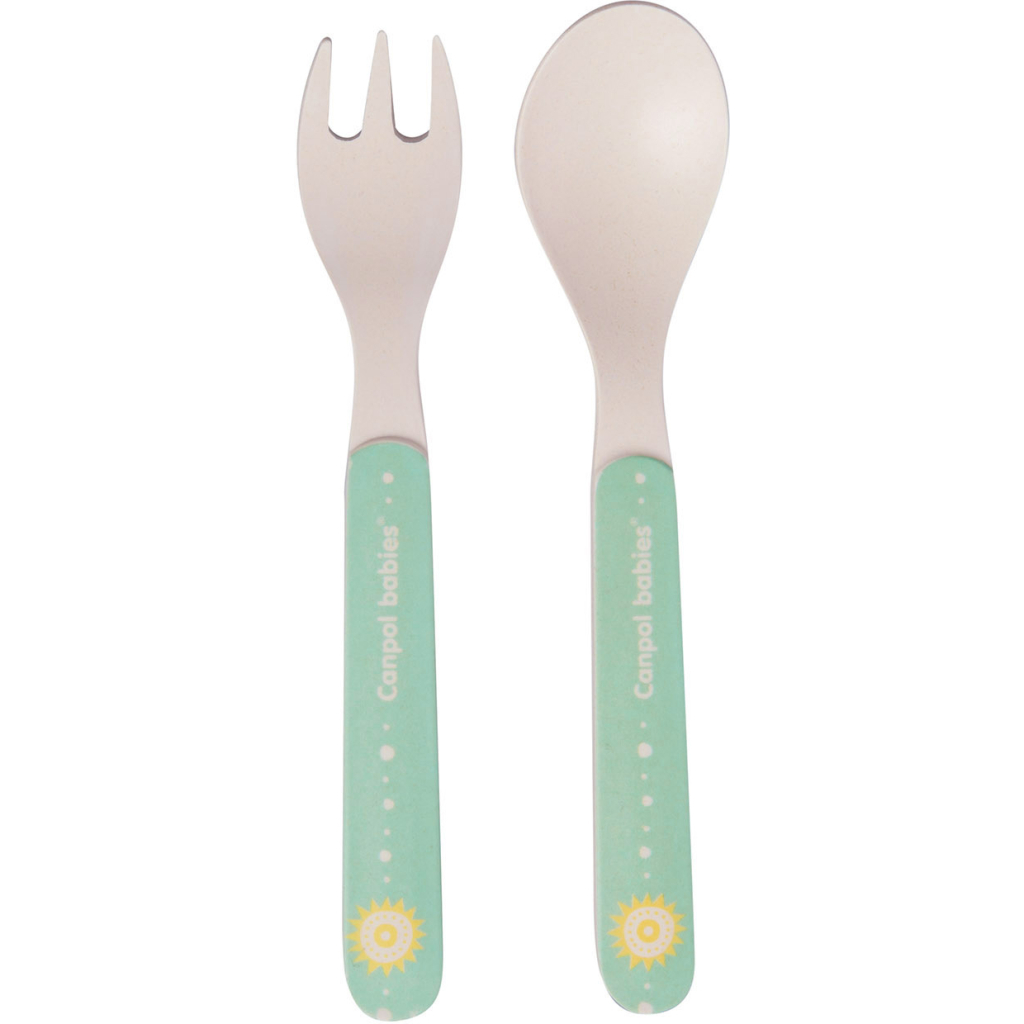 Набір дитячого посуду Canpol babies Lama бамбуковий 5 предмети (9/213) - зображення 5