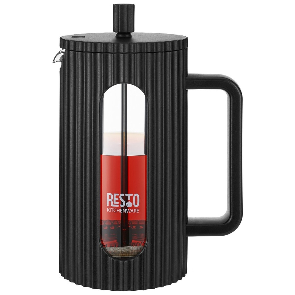 Френч-прес Resto Keid бамбук 1000 мл чорний (90531) - зображення 10