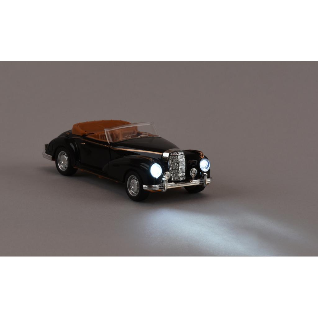 Машина Same Toy Vintage Car со светом и звуком черный открытый кабриолет (601-3Ut-4) - зображення 4