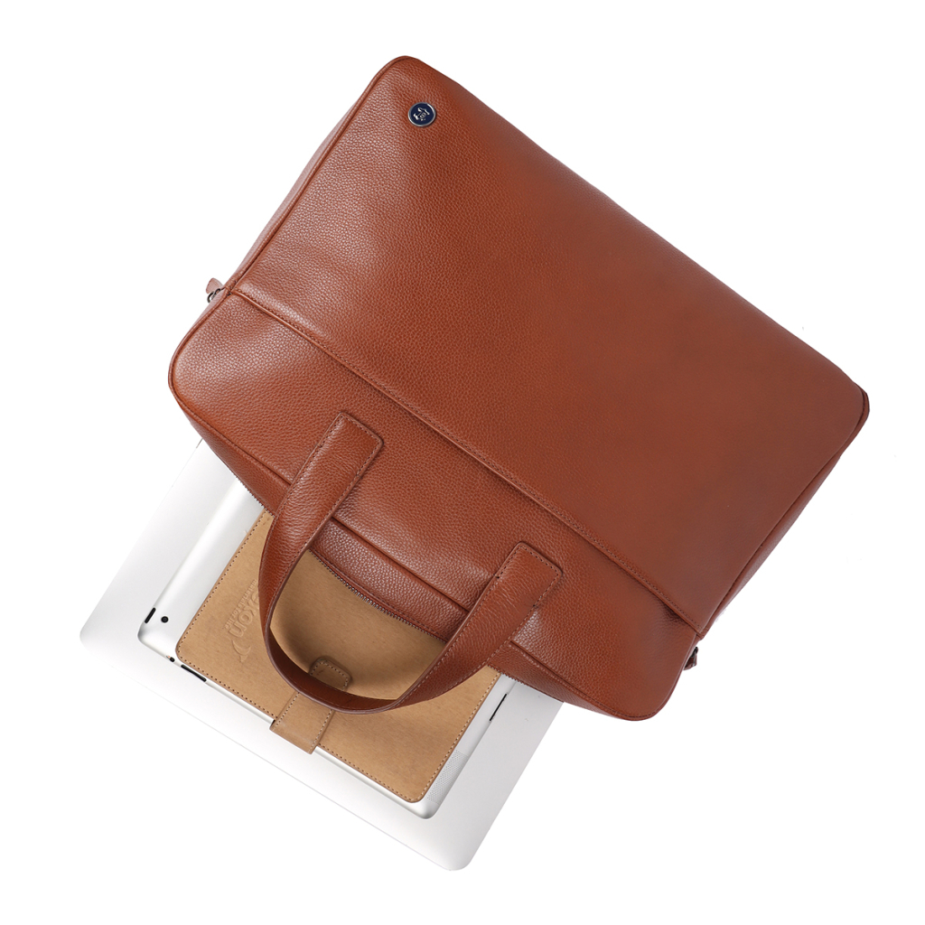 Сумка Brampton London Commandeer Tan (64547 TAN) - зображення 8