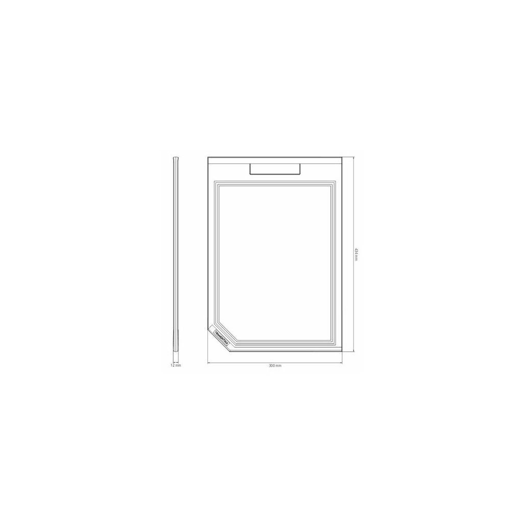 Дошка для нарізання Tramontina Churrasco Black 43,4 x 30 см (25058/100) - зображення 3