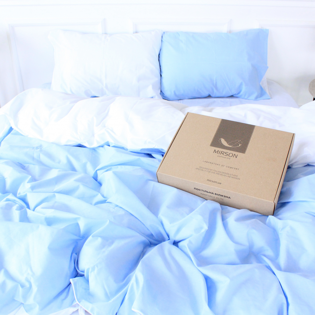 Постільна білизна MirSon Ranforce Elite Rebeca (11-2101+14-4121) 220х240 (2200004703695) - зображення 3