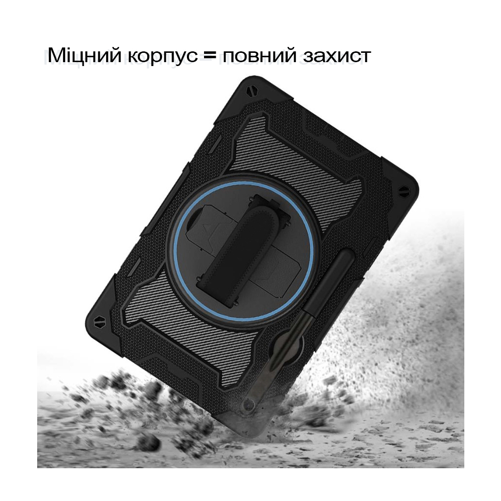 Чохол до планшета BeCover Horizontal handle Samsung Galaxy Tab S10 Lite SM-X400/406 10.9" Black (713820) - зображення 4