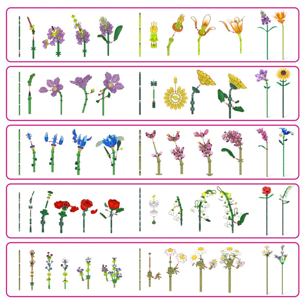 Конструктор Max у капсулі S1 - Садові квіти в асортименті (83184GQ1) - зображення 7
