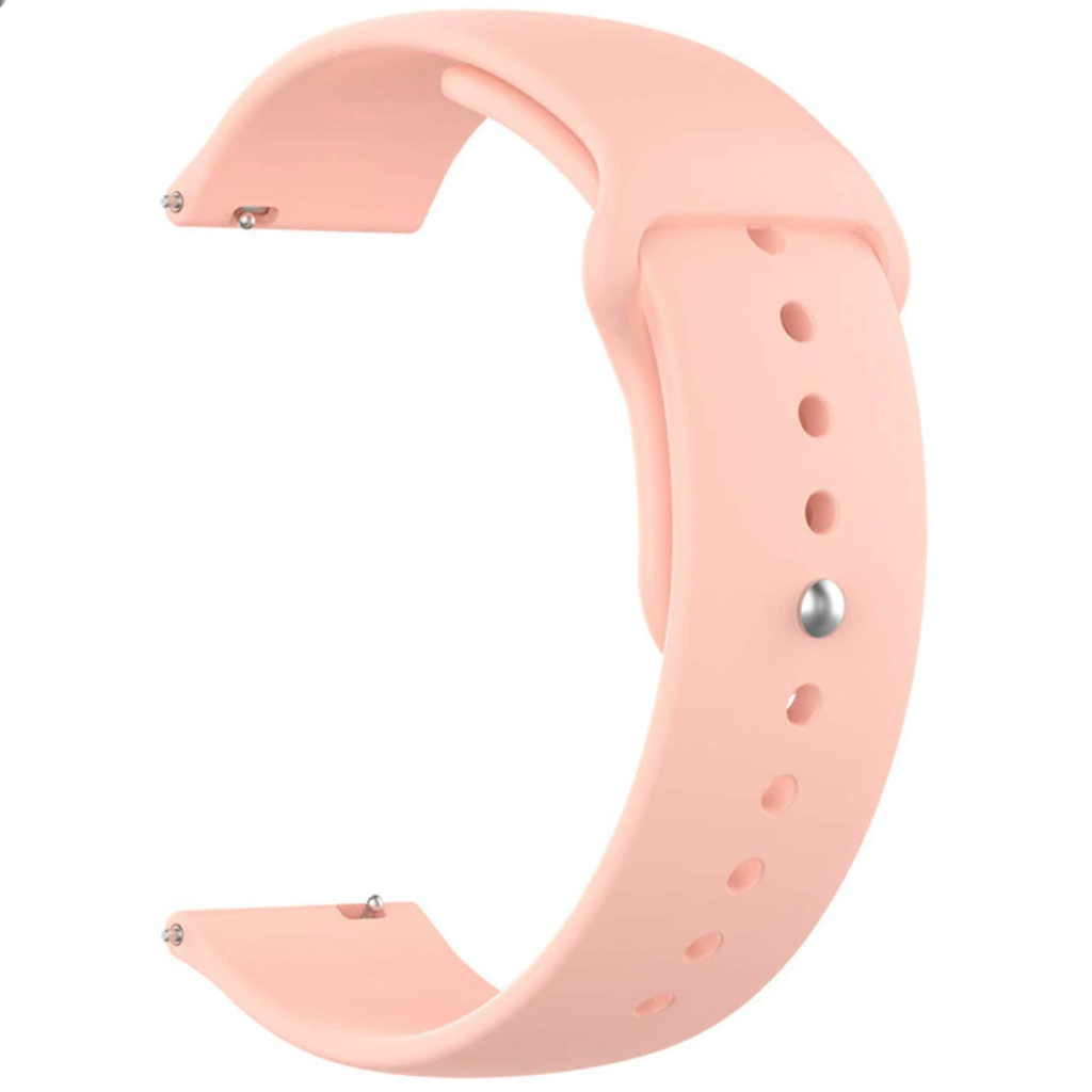 Ремінець до смарт-годинника Armorstandart Silicone Watch Strap 20mm Pink Sand (ARM60519) - зображення 1