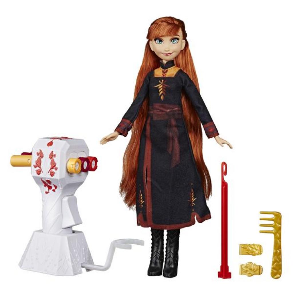 Лялька Hasbro Frozen Крижане серце 2 Анна з аксесуарами для волосся (E6950_E7003) - зображення 4