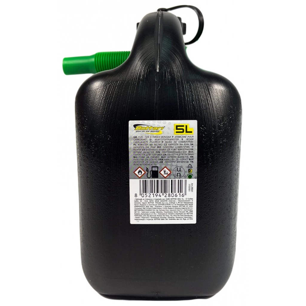 Каністра автомобільна Bottari з лійкою 5 л (28061) - picture 3