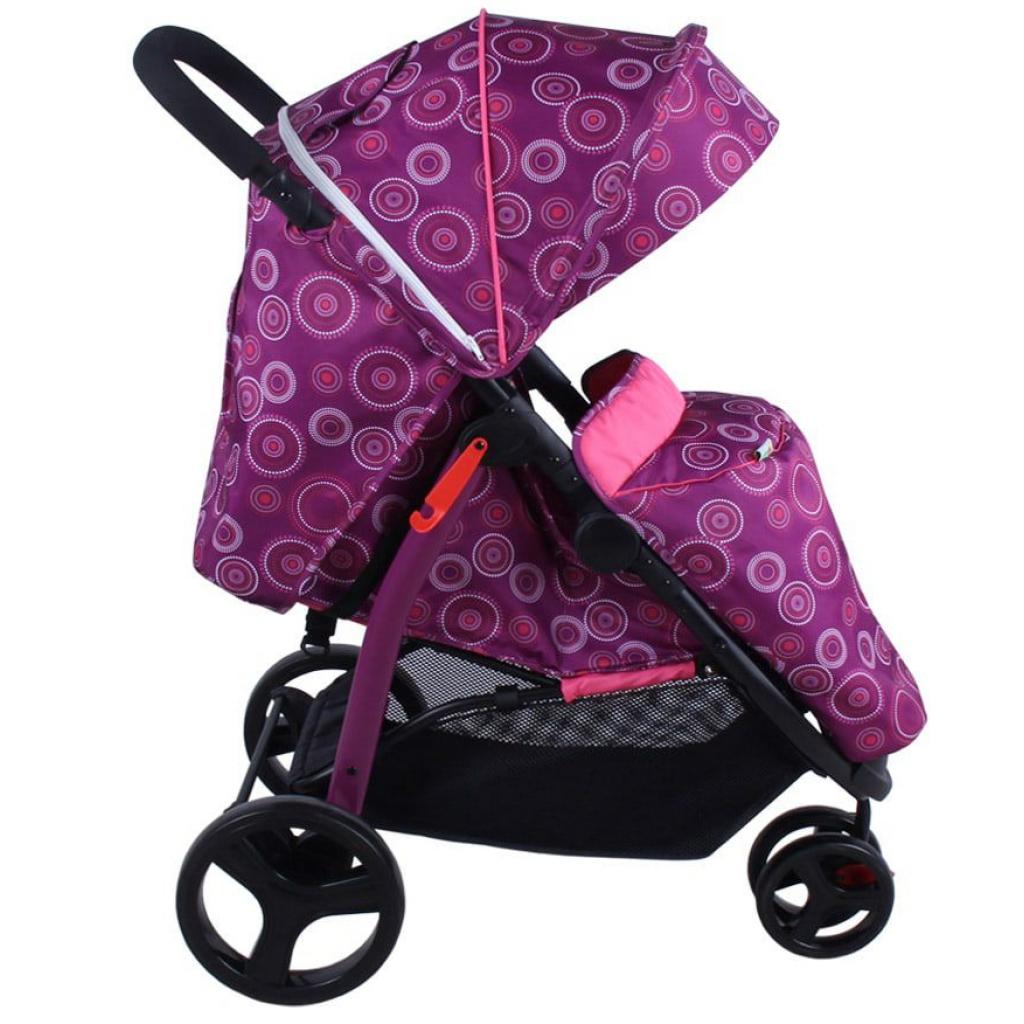 Коляска BabyHit Trinity Violet circles (14139) - зображення 5