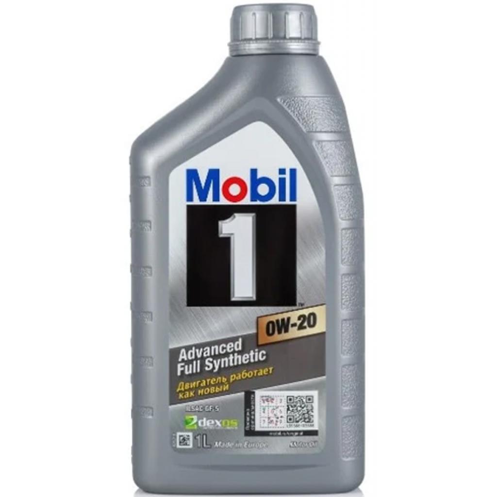Моторна олива Mobil 1 0W20 1л (MB 0W20) - зображення 1