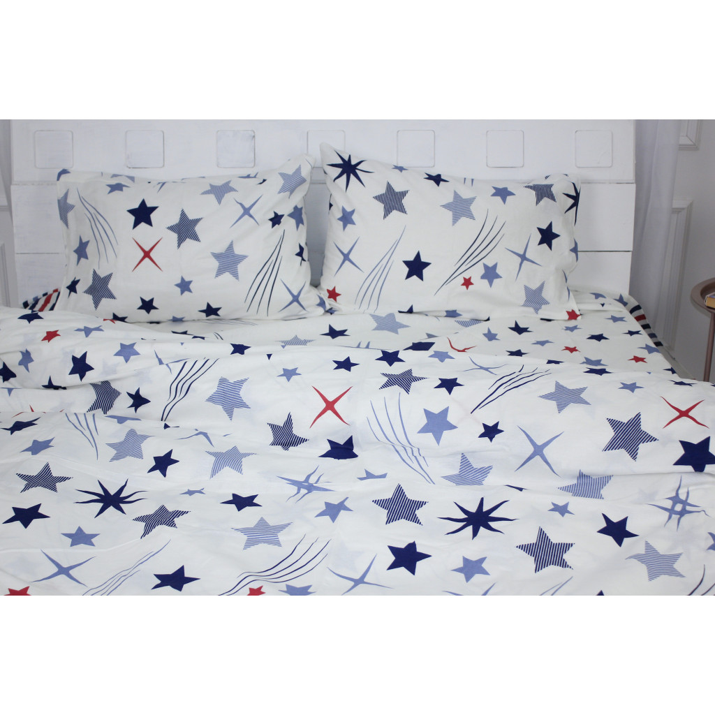 Постільна білизна MirSon Бязь Ranforce Elite 17-0502 Stellar Сімейна (2200004682846) - зображення 1