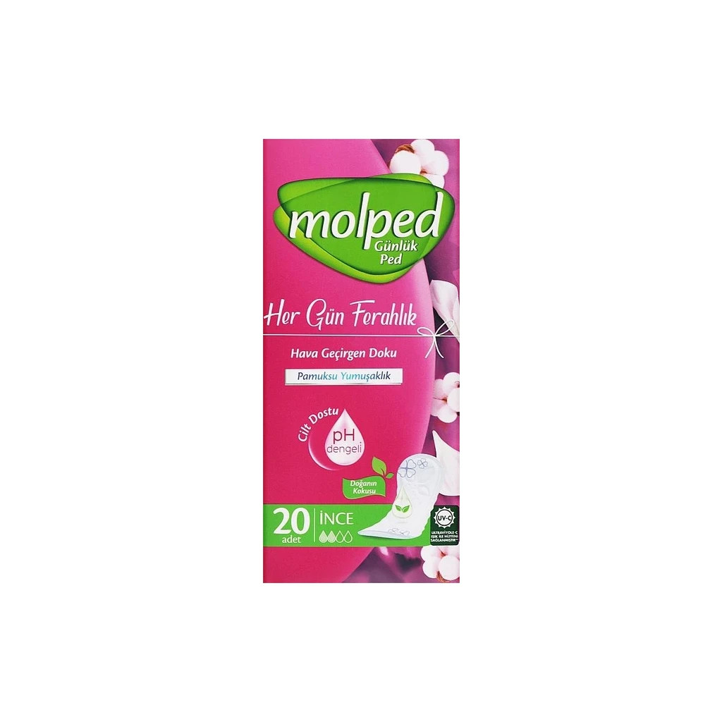 Щоденні прокладки Molped Everyday Freshness 20 шт (8690536834976) - зображення 1