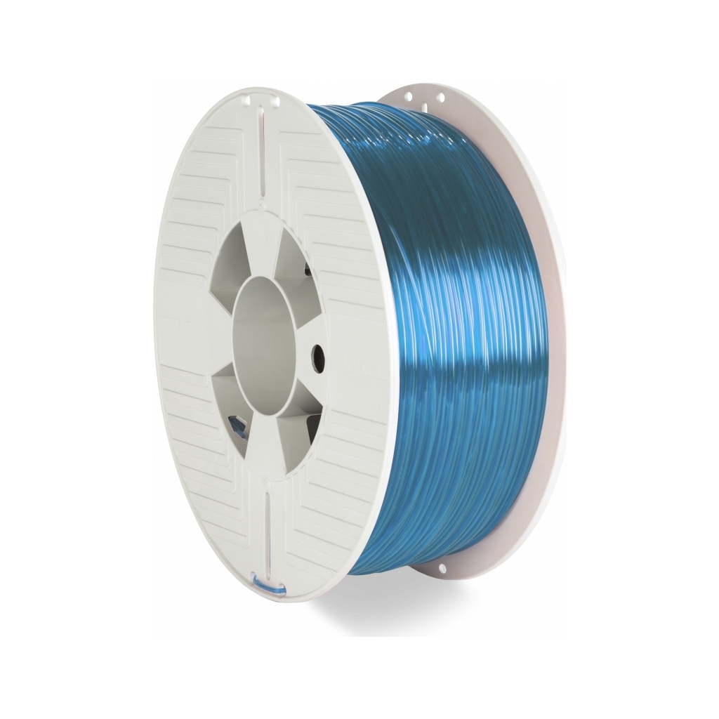 Пластик для 3D-принтера Verbatim PETG, 1.75 мм, 1 кг, Blue Transparent (55056) - зображення 1