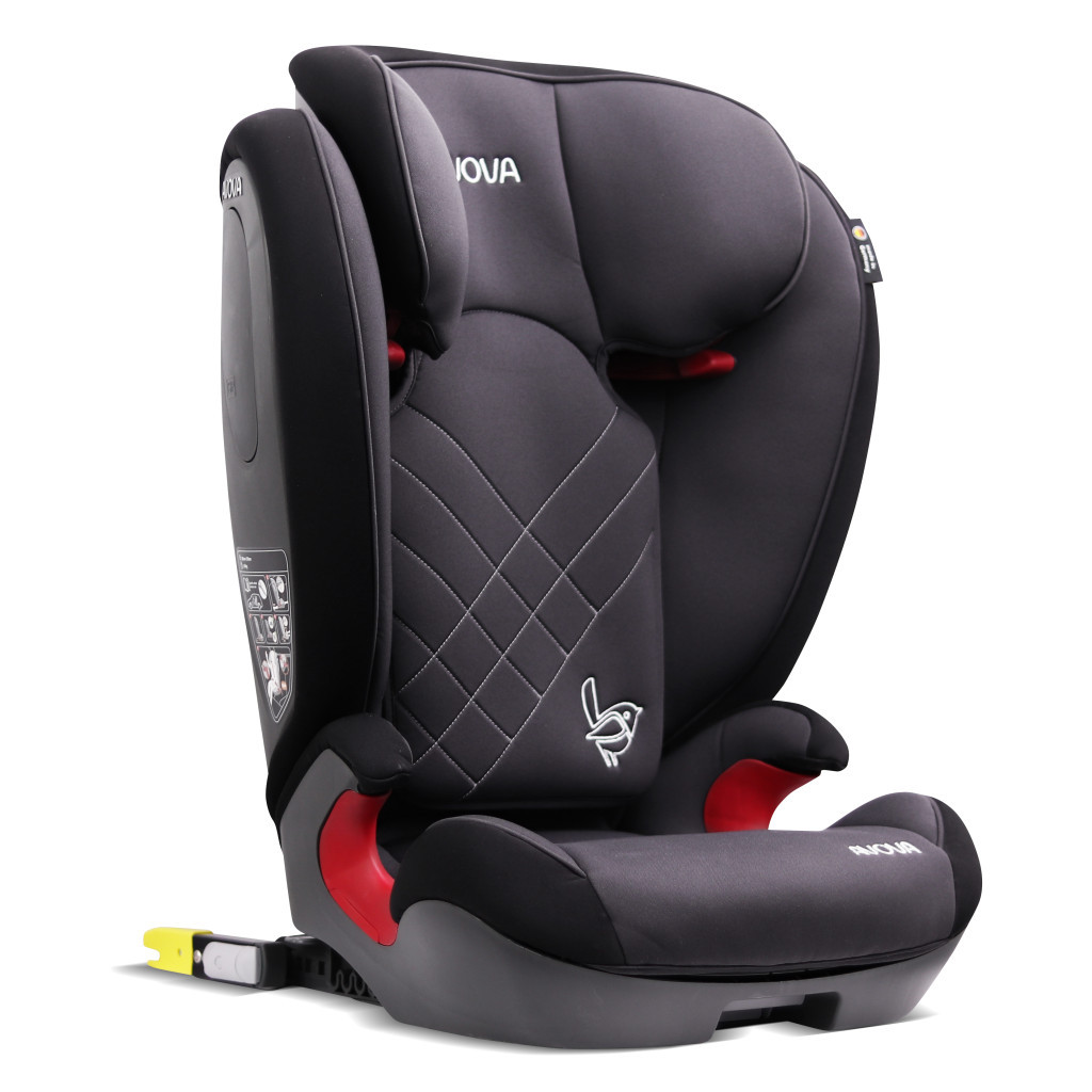 Автокрісло Avova Star Fix i-Size 15-36 кг Grey Black (4260621461154) - зображення 3
