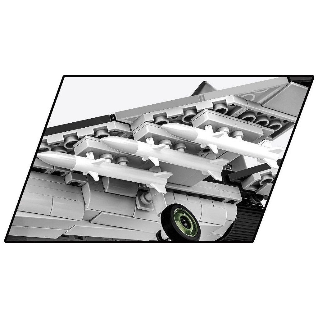 Конструктор Cobi Літак МіГ-29 (UA/PL) Fulcrum, 550 деталей (COBI-5840) - зображення 8