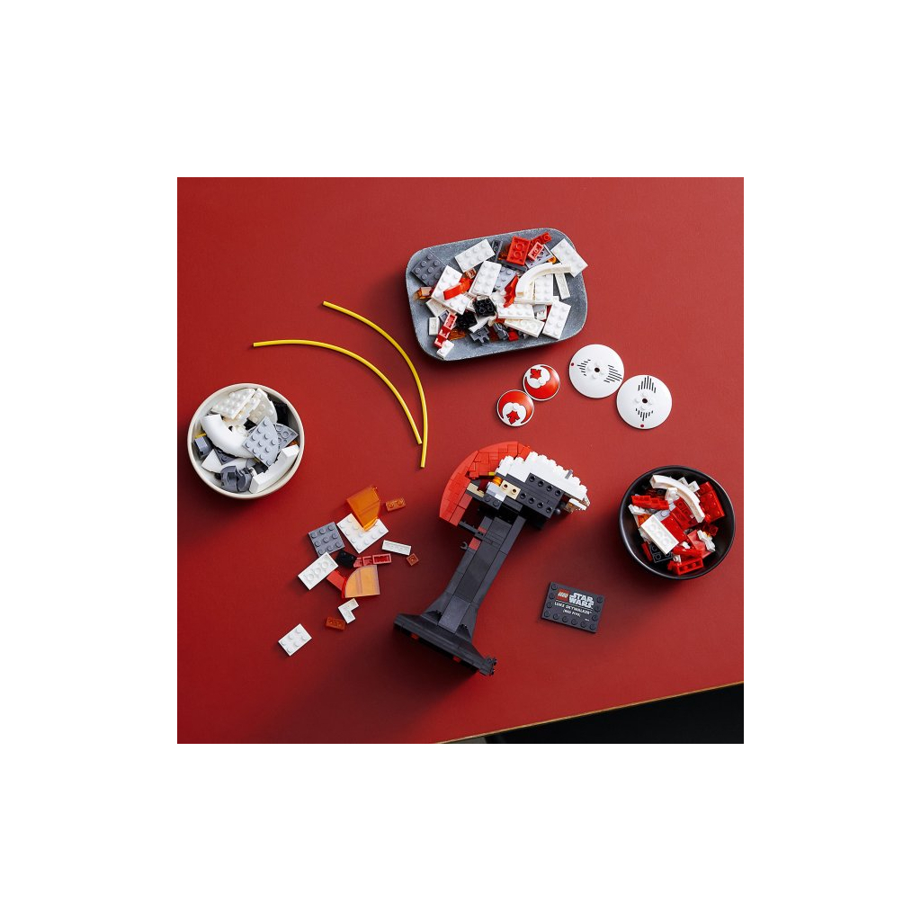 Конструктор LEGO Star Wars Шолом Люка Скайуокера (Червоний-5) 675 деталей (75327) - зображення 5